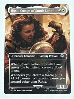 MTG Lord of the Rings Rosie Cotton of South Lane Borderless 0440 NM - Image 1