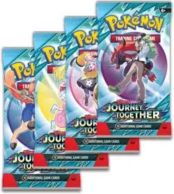 Pokemon SV9 Journey Together Enhanced Booster with Box Topper Promo Card - Image 2