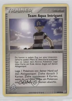 Team Aqua Schemer German Pokemon EX Magma vs #69 2004 - Image 1