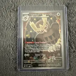 Noctowl SVP 141 Pokemon Stellar Crown PROMO Pokemon Center Stamped - Image 1