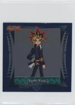 Yami Yugi Topps YuGiOh Sticker Collection Silver Foil #10 2002 - Image 1