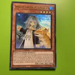 Speaker for the Ice Barriers SDFC-EN003 Freezing Chains 1st Ed yugioh cards - Image 1