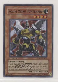 Koa'ki Meiru Powerhand 1st Ed. YuGiOh Raging Battles #RGBT-EN022 2009 - Image 1