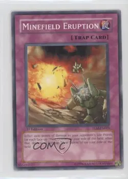 Minefield Eruption 1st Ed. YuGiOh The Lost Millenium #TLM-EN051 2005 - Image 1