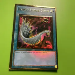 Harpie's Feather Duster MAGO-EN042 Maximum Gold 1st Edition yugioh card - Image 2