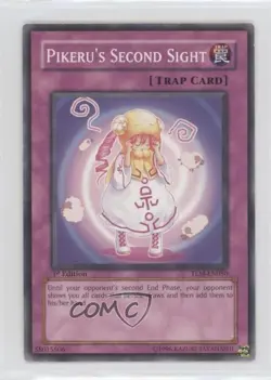 Pikeru's Second Sight 1st Ed. YuGiOh The Lost Millenium #TLM-EN050 2005 - Image 1
