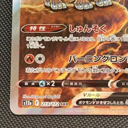 Entei V - 213/172 - VSTAR Universe - Special Art Rare - Japanese Pokemon Card - Image 4