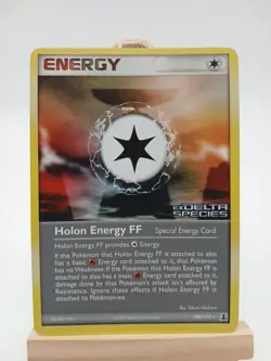 Holon Energy FF 104/113 - EX Delta Species - Rare Stamped Holo LP Pokemon Card - Image 1