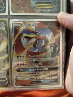 Ho-Oh GX Pokemon Card Sacred Fire and Phoenix Burn Moves #21 - Image 1