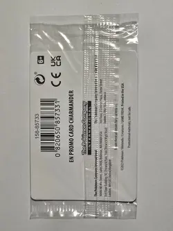 2023 Charmander 004/165 Gamestop Promo Card - Scarlet & Violet 151 Set - SEALED - Image 2