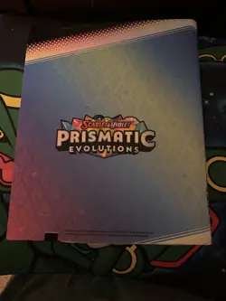 Pokemon Binder-Prismatic Evolutions-Binder ONLY-9 Pocket-360 Trading Card Slots - Image 2