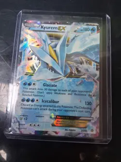 Pokemon TCG XY Ancient Origins Kyurem EX 25/98 Ultra Rare Holo Card - Image 1