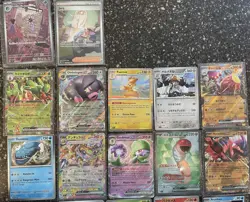21x Pokemon Card Lot: Ultra Rare EX/VMAX + Full Art Trainer Japanese & English - Image 2