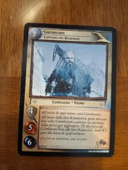 Lord of the Rings LOTR TCG Grimbeorn Card 14r6 - Image 1