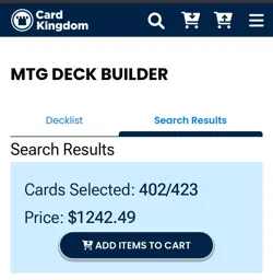 Discounted MTG TCG Lot Magic The Gathering Cards Above $1 - Image 3
