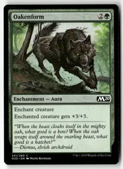 OAKENFORM #341 (COMMON) MTG CORE SET 2020 - Image 1