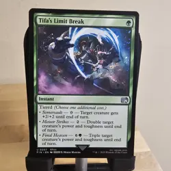 Tifa's Limit Break - 207 - FIN - NM - MTG Magic the Gathering Regular - Image 1