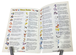 1999 Pokemon Player Complete Pocket Guide 1st Edition 60 Page Booklet - Image 5