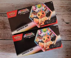 Pokemon Prismatic Evolution Surprise Box Collection (LOT OF 2) Sealed! - Image 2