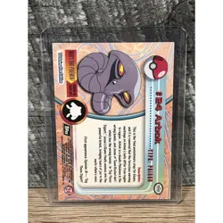 Pokemon Topps 1999 Arbok #24 TV Animation Series Black Logo Holo Ex - Image 2
