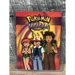 2000 Topps Pokemon Series 2 CHECK LIST Rainbow Foil TV Animation - Image 1