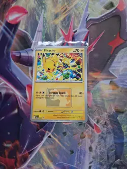 Pokemon TCG Pikachu WINNER SVP225 League Promo Play! Pokemon - Image 1