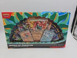 Masks of Ogerpon ex Scarlet & Violet Pokemon TCG Premium Collection - Image 1
