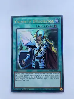 Crossout Designator - Ultimate Rare 1st Edition RA02-EN063 - NM - YuGiOh - Image 1