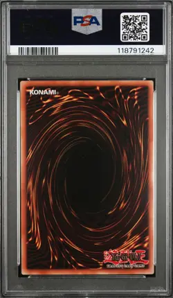 PSA 9 DL18-EN003 Dark Magician Girl Red Foil Text Duelist League 18 2014 Yugioh - Image 2