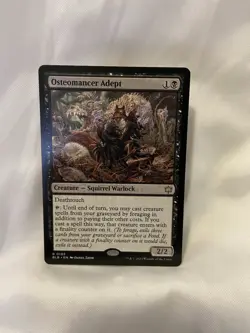 Osteomancer Adept MTG Magic the Gathering Card NM Near Mint BLB - Image 1