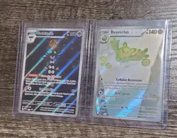 Pokemon Black Bolt And White Flare Promo Card Gothitelle 211 and Reuniclus 212 - Image 1