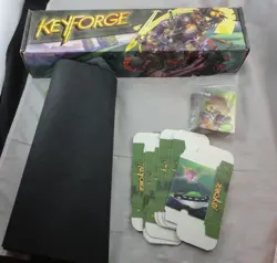 Keyforge Card Game Promotional Organized Play Kit (Mats/Cards/Deck Boxes) - Image 2