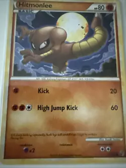 Hitmonlee 52/90 Undaunted Pokemon Card in Lightly Played Condition - Image 1