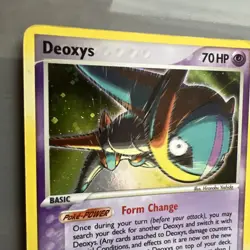 2005 Pokemon DEOXYS Ex Emerald HOLO RARE Foil Set Card 2/106 - Image 4