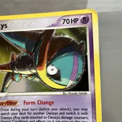 2005 Pokemon DEOXYS Ex Emerald HOLO RARE Foil Set Card 2/106 - Image 5
