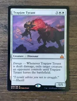 Trapjaw Tyrant -Foil MTG Rivals of Ixalan - Image 1