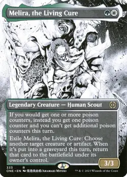 MTG Showcase Phyrexia: All Will Be One ONE Melira, the Living Cure MINT - Image 1