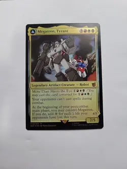 MTG - Megatron, Tyrant Universes Beyond: Transformers Foil M#012 - Image 1