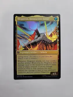 MTG - Megatron, Tyrant Universes Beyond: Transformers Foil M#012 - Image 3