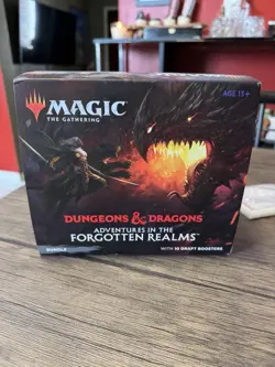 Magic: The Gathering Adventures in the Forgotten Realms Bundle MTG and more USED - Image 1