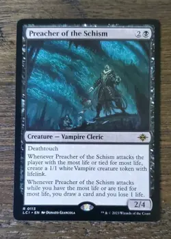 Preacher of the Schism #113 | Near Mint | The Lost Caverns of Ixalan Magic MTG - Image 1