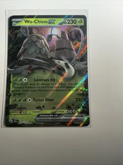 Wo-Chien Ex 027/193 Sv02: Paldea Evolved Double Rare Near Mint English Card - Image 1