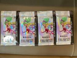 MTG FF Collector Booster 4 Packs and No.PM806 - Image 1