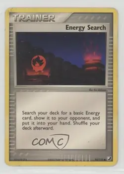 Energy Search Pokemon EX Unseen Forces #94 2005 - Image 1
