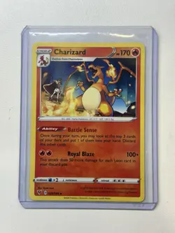 Pokemon Lances Charizard V SWSH133 Black Star Promo NM Condition - Image 1