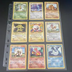 🔥Complete Non Holo Base set Pokemon Cards 1999 WOTC cards from 17 to 102 🔥 - Image 1