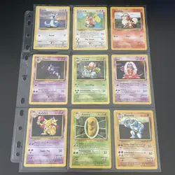 🔥Complete Non Holo Base set Pokemon Cards 1999 WOTC cards from 17 to 102 🔥 - Image 3