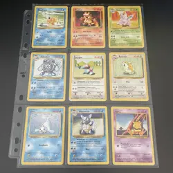 🔥Complete Non Holo Base set Pokemon Cards 1999 WOTC cards from 17 to 102 🔥 - Image 5