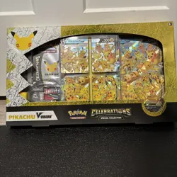 Pokemon Celebrations Pikachu V-UNION Box TCG Cards New - Image 1
