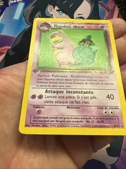 Carte Pokemon Rare Team Rocket Flagadoss Obscur 29/82 Francais Edition 1 Ed1 - Image 4